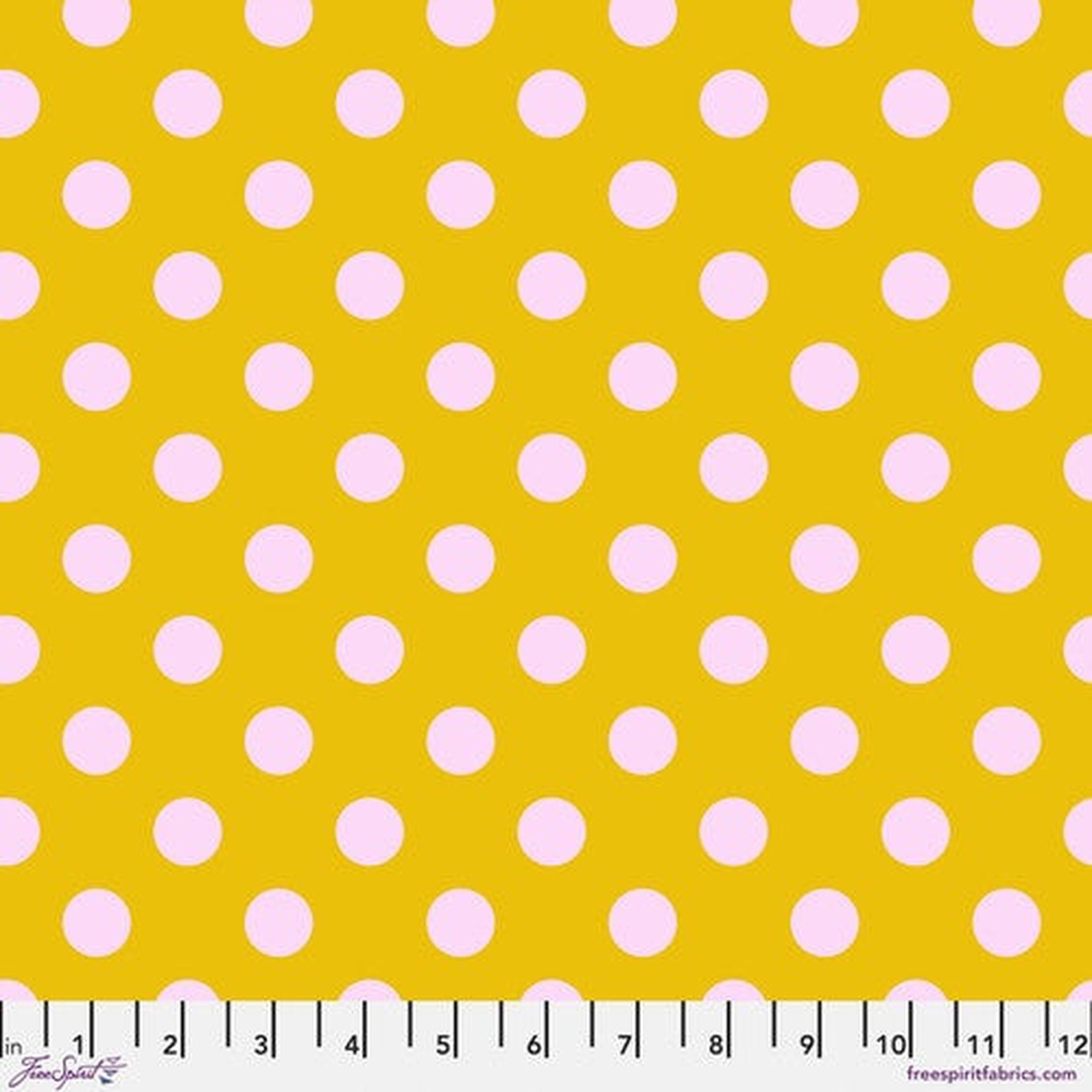 Tula's True Colors by Tula Pink - Pom Pom: Marigold