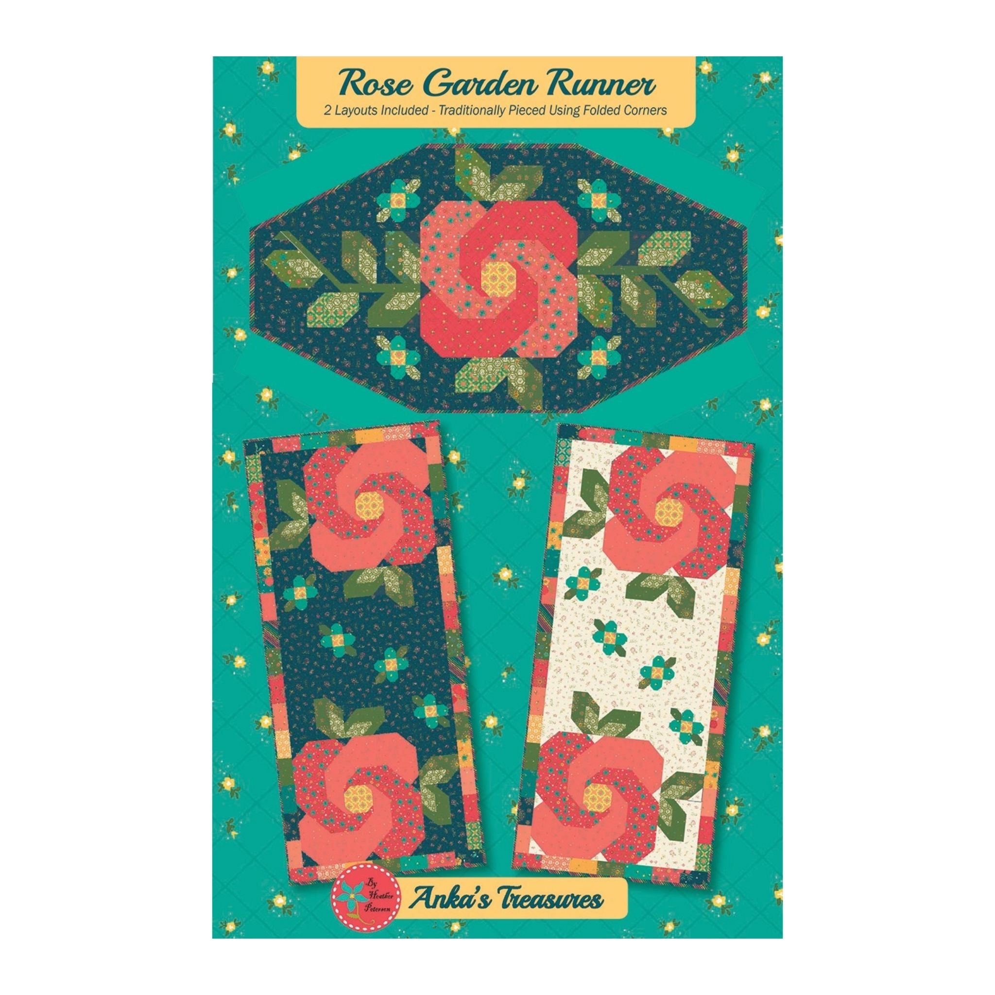 Table Runner Pattern - Rose Garden Runner