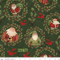 Up on the Housetop by Theresa Kogut Santa Holly: Green