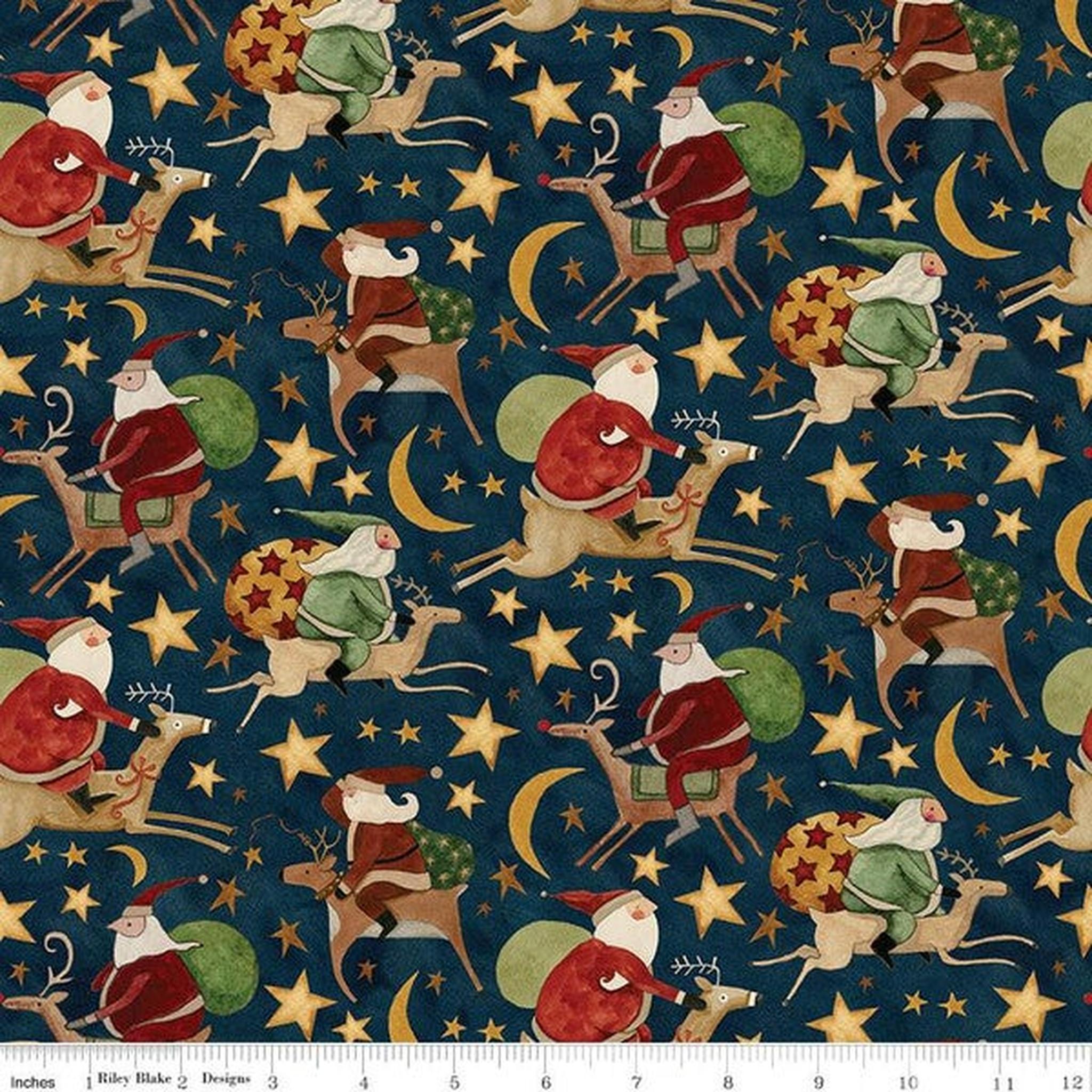 Up on the Housetop by Theresa Kogut Santa Rides: Midnight