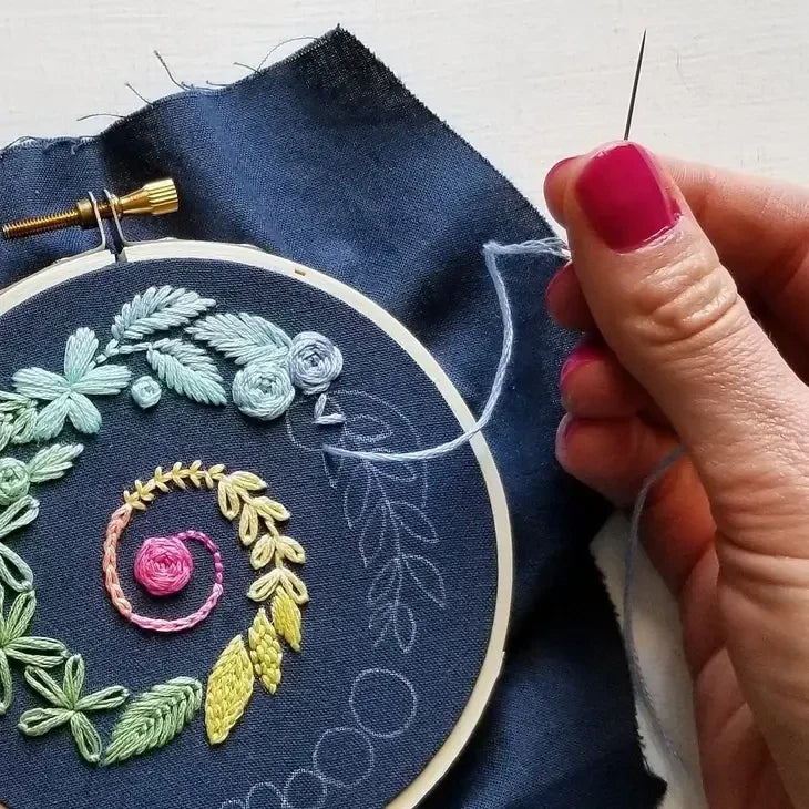 Spiral Sampler Embroidery Kit