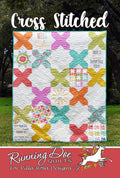 Villa Rosa Pattern - Cross Stitched