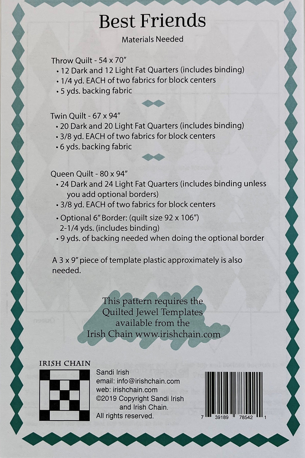 Pattern:  Best Friends