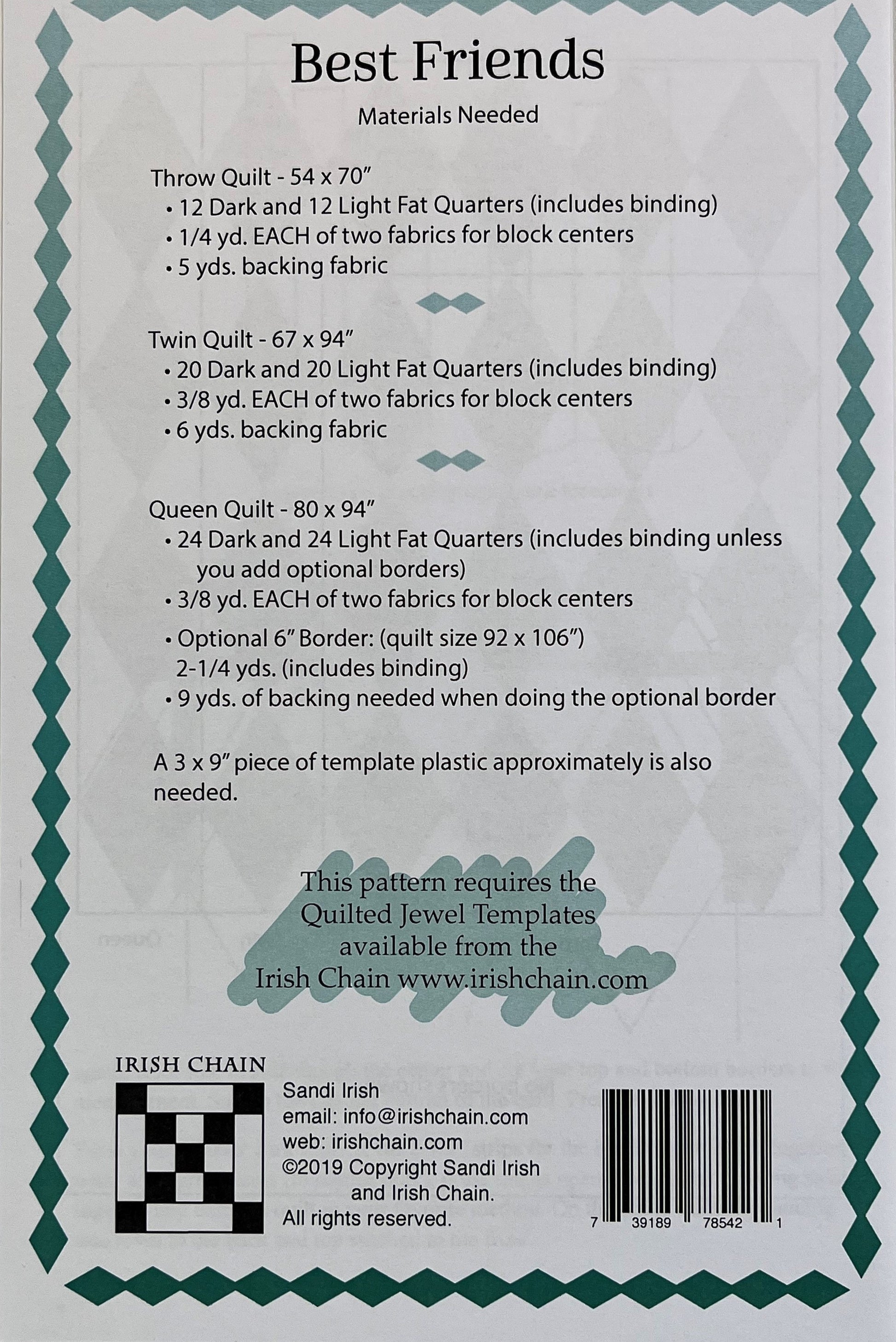 Pattern:  Best Friends