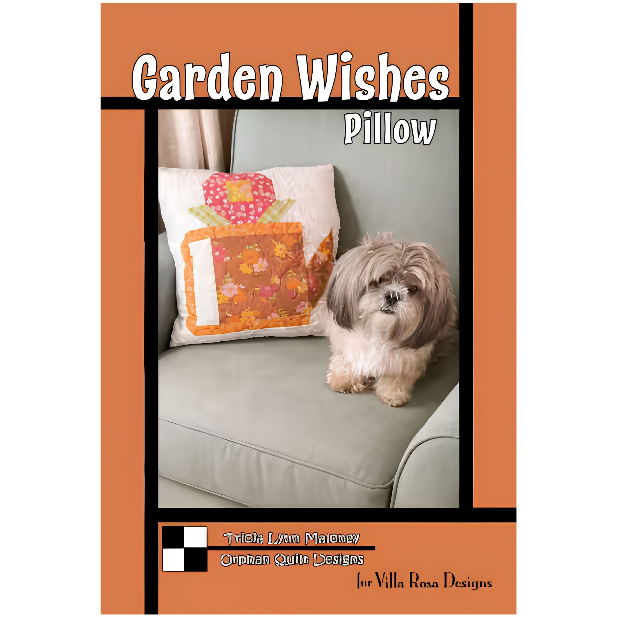 Villa Rosa Pattern - Garden Wishes Pillow