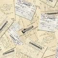 Vintage Perfumery by Michael Miller Old Receipts: Cream