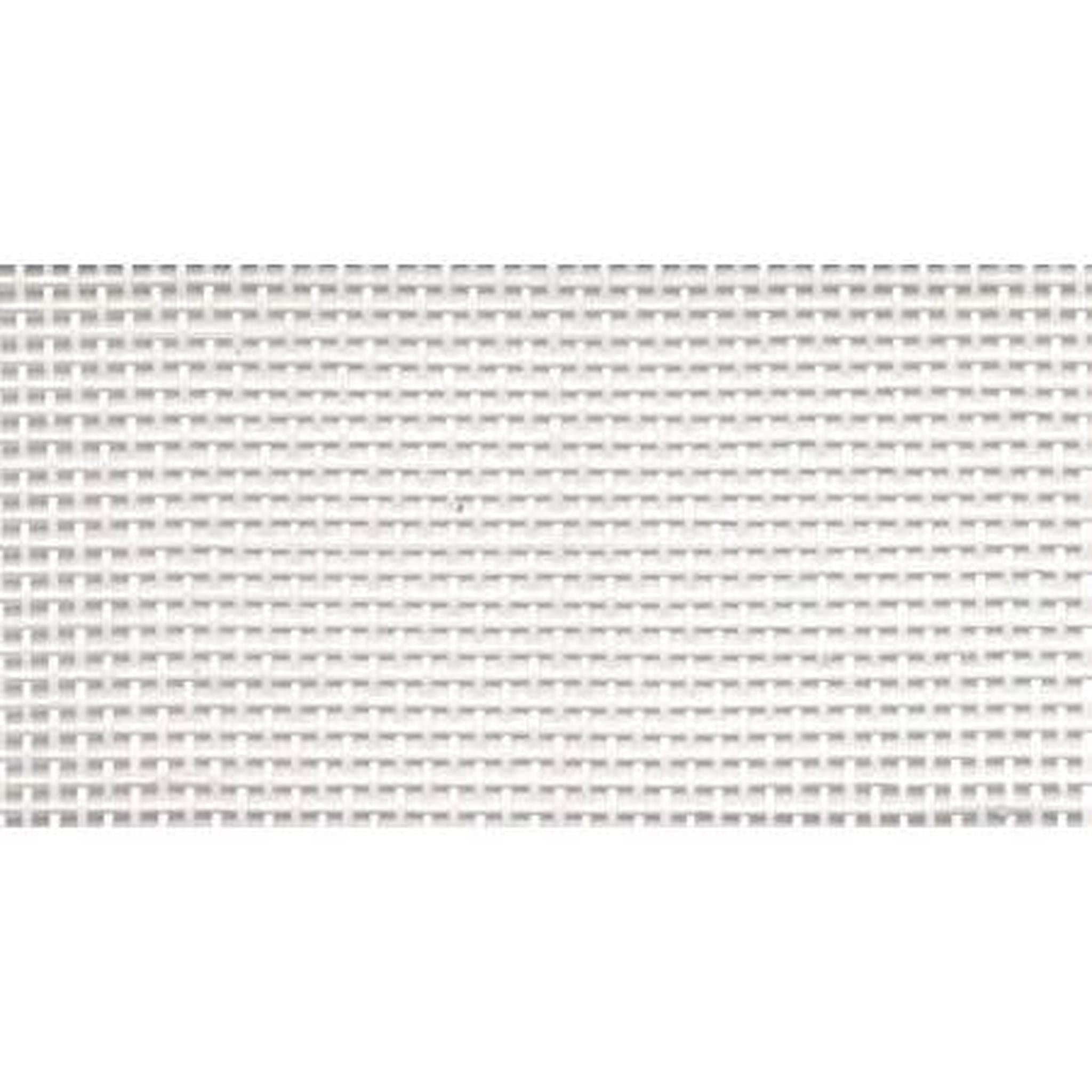 Vinyl Mesh Roll - White 36in