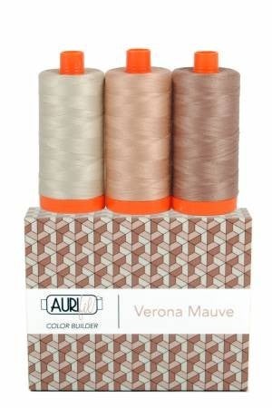 Aurifil Cotton Thread 50 wt - Color Builder Verona Mauve