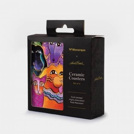 Dogs and Doggies Ceramic Coaster