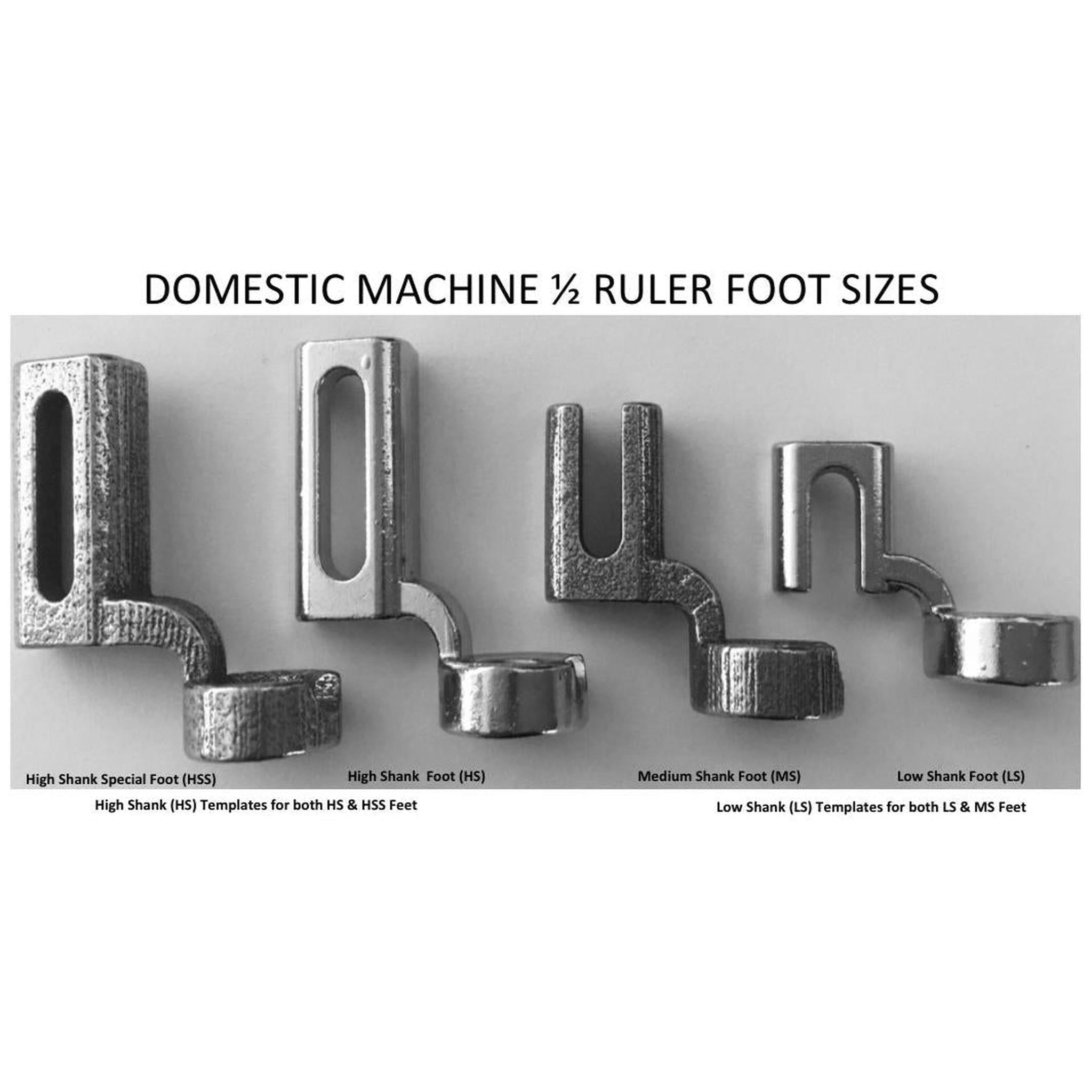 Westalee Ruler Foot Only Low Shank