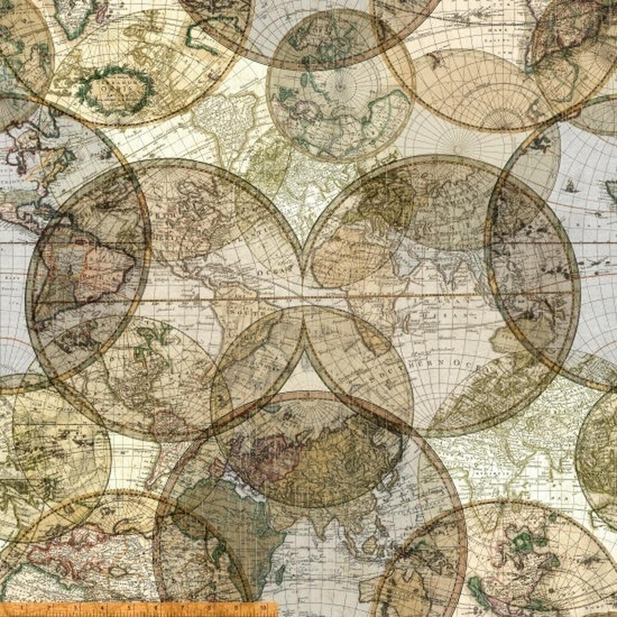Windham 108" World Globes