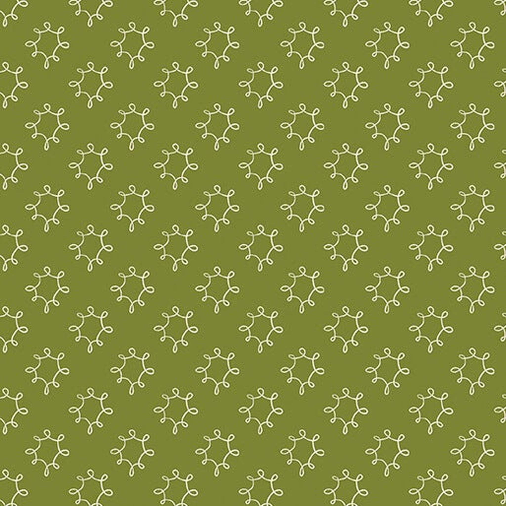 Apple Core 33"- Wishflower by Rachel Rossi - Dandy Dark Lime