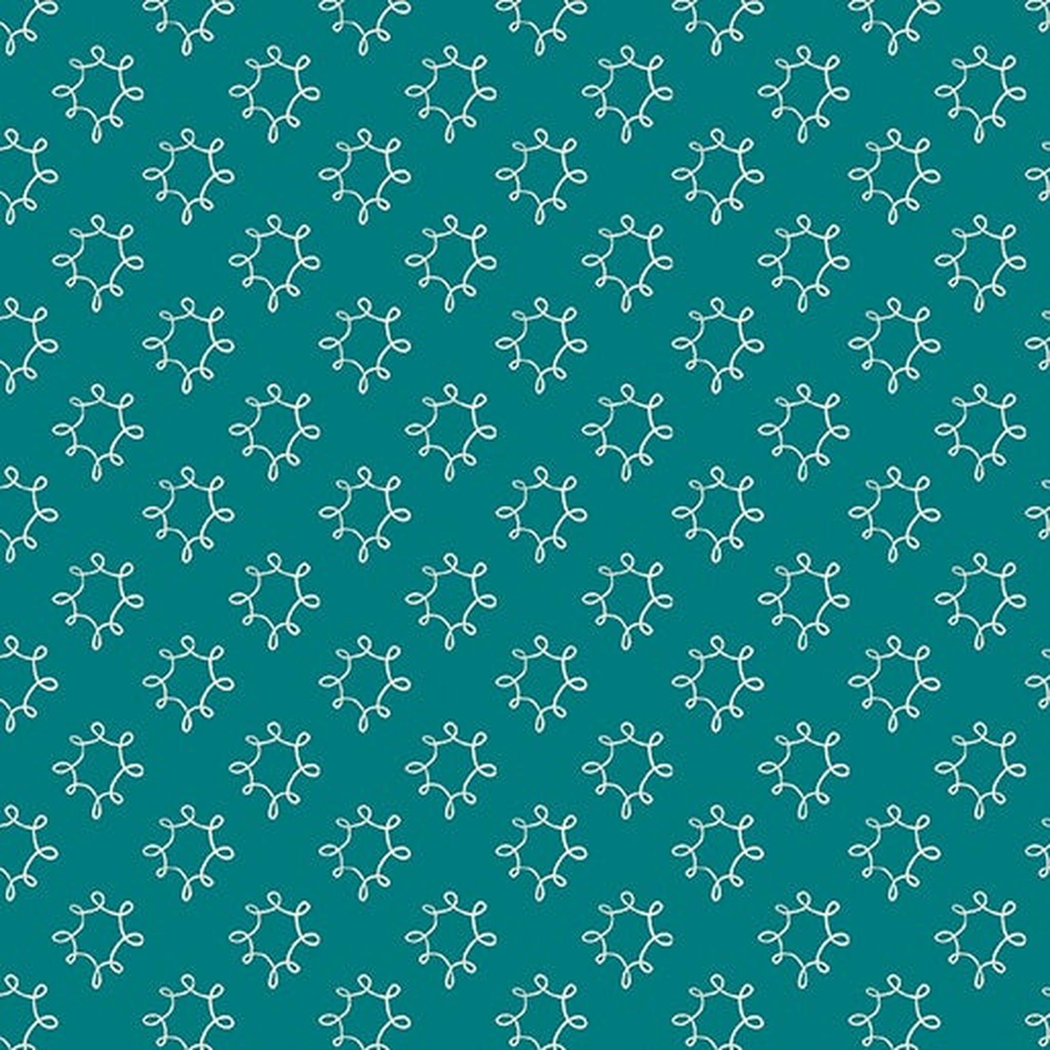 Wishflower by Rachel Rossi - Dandy Dark Teal