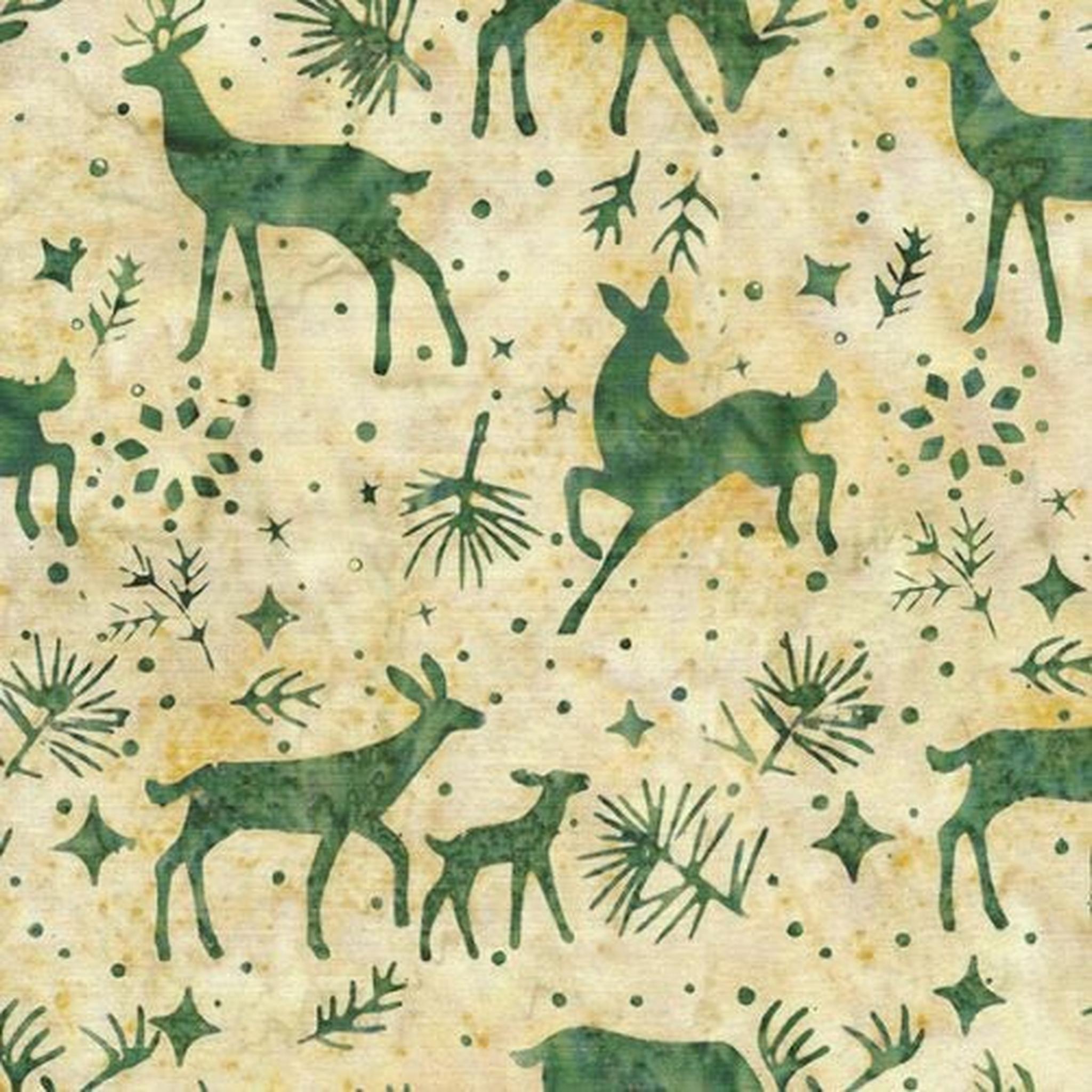 Woodland Holiday by Kathy Engle - Deer: Neutral Ghost