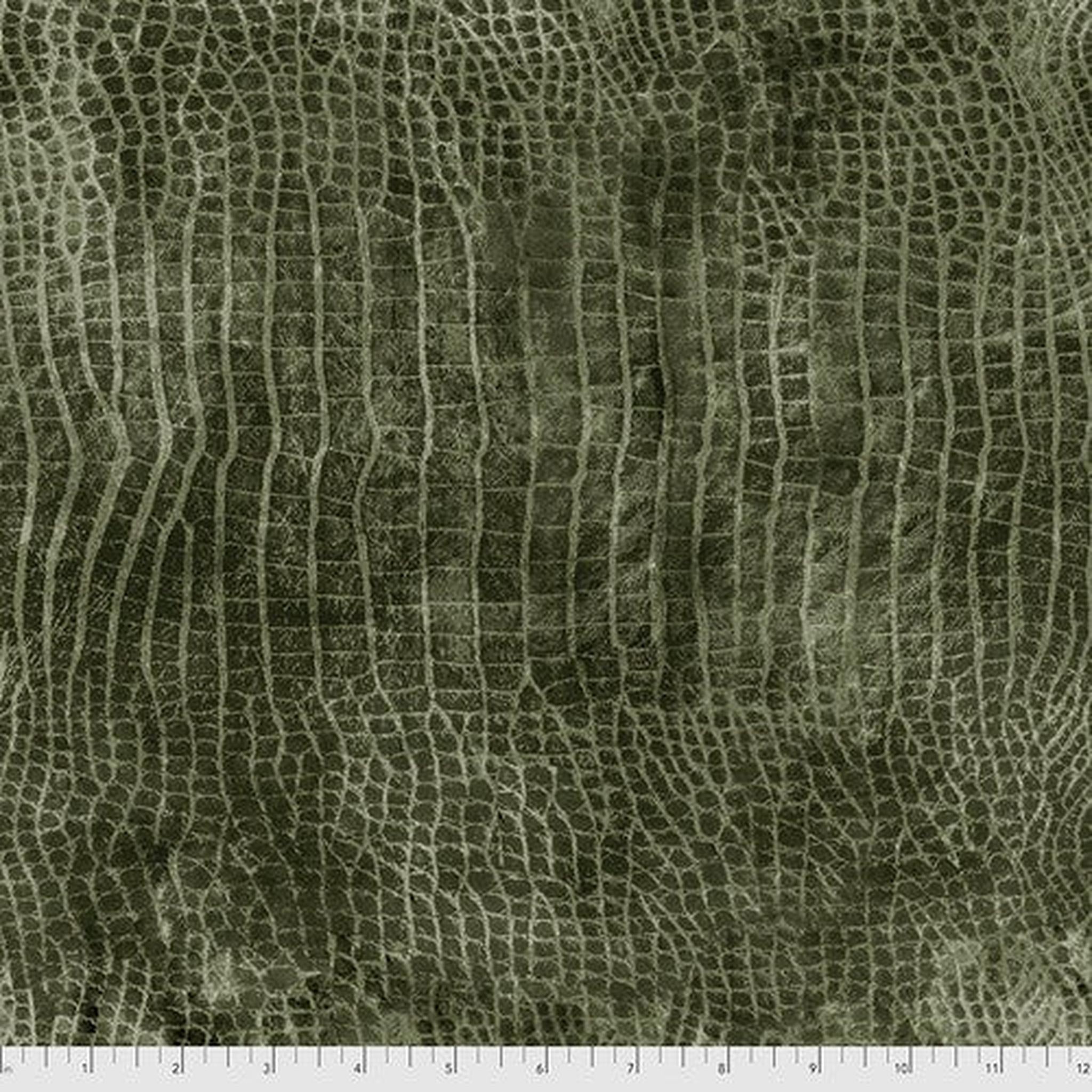 Worn Croc by Tim Holtz - Bayou