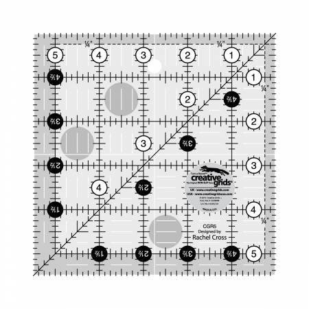 Creative Grids Quilt Ruler 5 1/2" Square