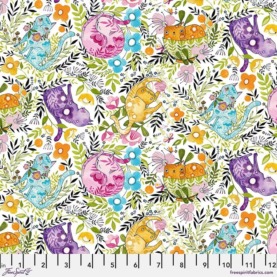 Here Kitty Kitty by Cori Dantini Curious Kitty - Multi