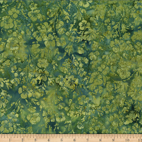 Bali Batik - Delicate Flowers - Leaf