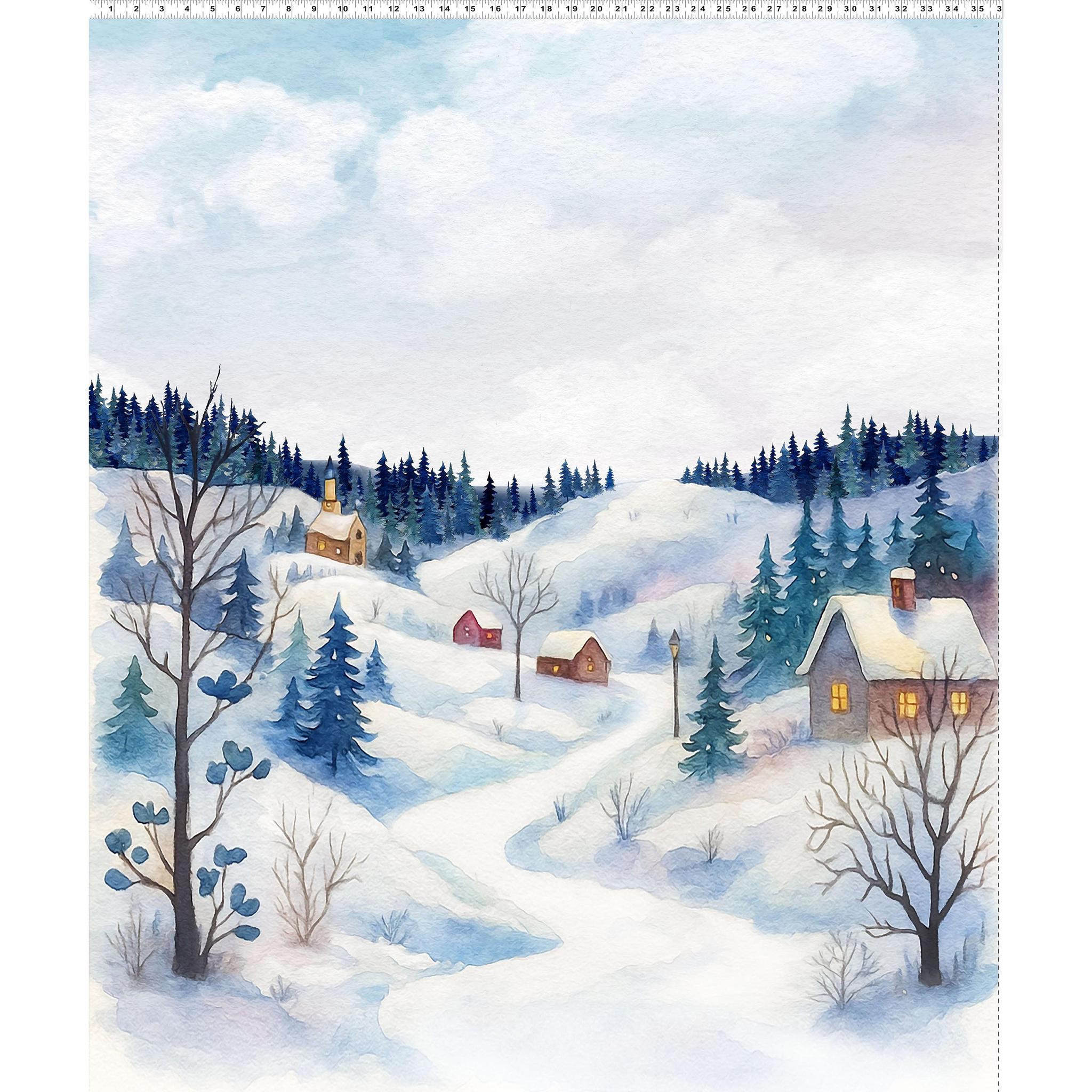 Quilt Minnesota 2026 Shop Hop Digital 36" Panel Multi Color