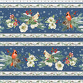 Quilt Minnesota 2026 Shop Hop Dig Pictorial Stripe Light Navy