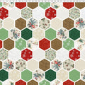 Quilt Minnesota 2026 Shop Hop Digital Hexagons Red