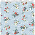 Quilt Minnesota 2026 Shop Hop Digital Floral Birds Light Denim