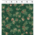 Quilt Minnesota 2026 Shop Hop Digital Pinecones Dark Forest