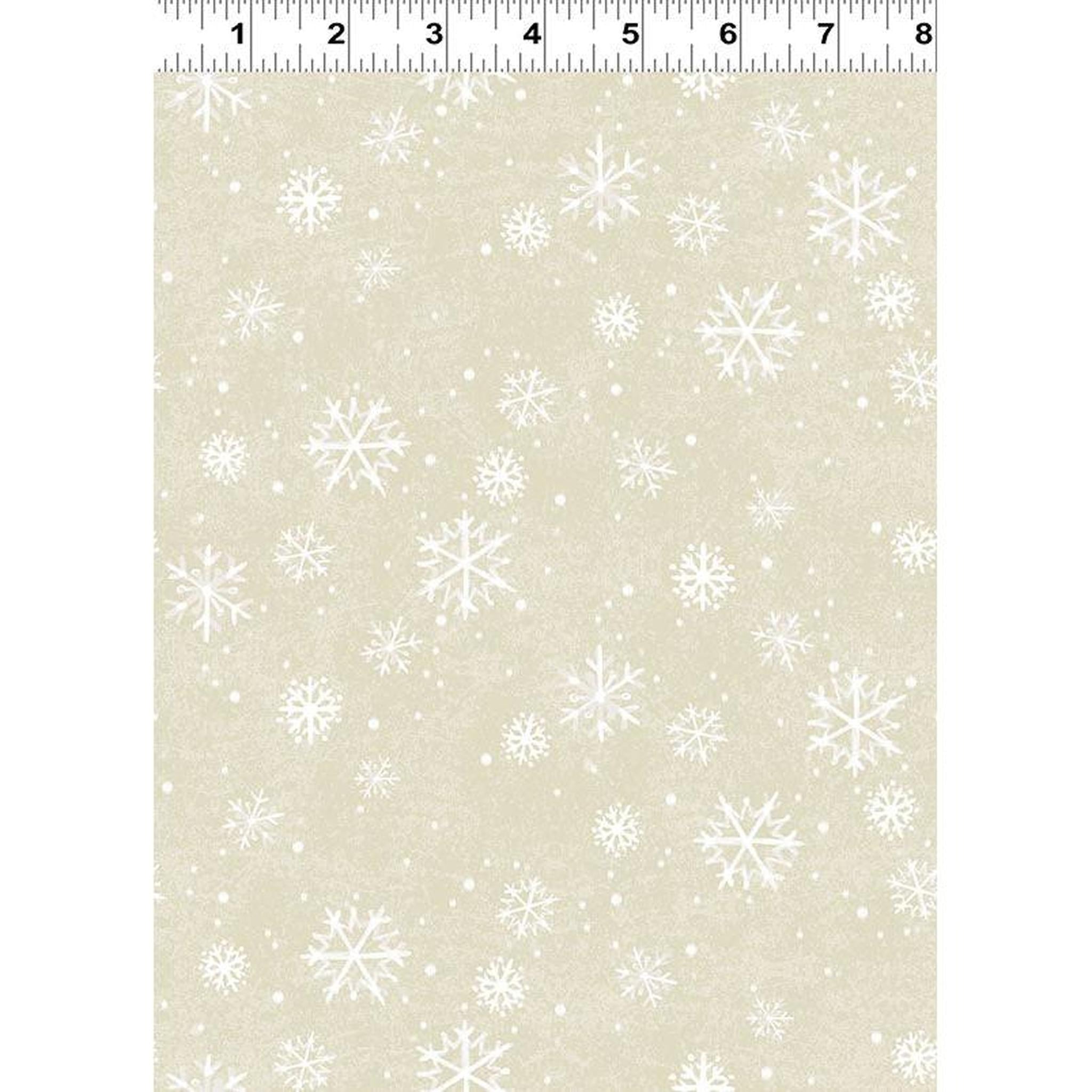Quilt Minnesota 2026 Shop Hop Digital Snowflakes Khaki