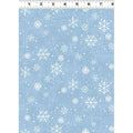 Quilt Minnesota 2026 Shop Hop Digital Snowflakes Light Blue