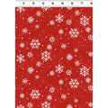 Quilt Minnesota 2026 Shop Hop Digital Snowflakes Red