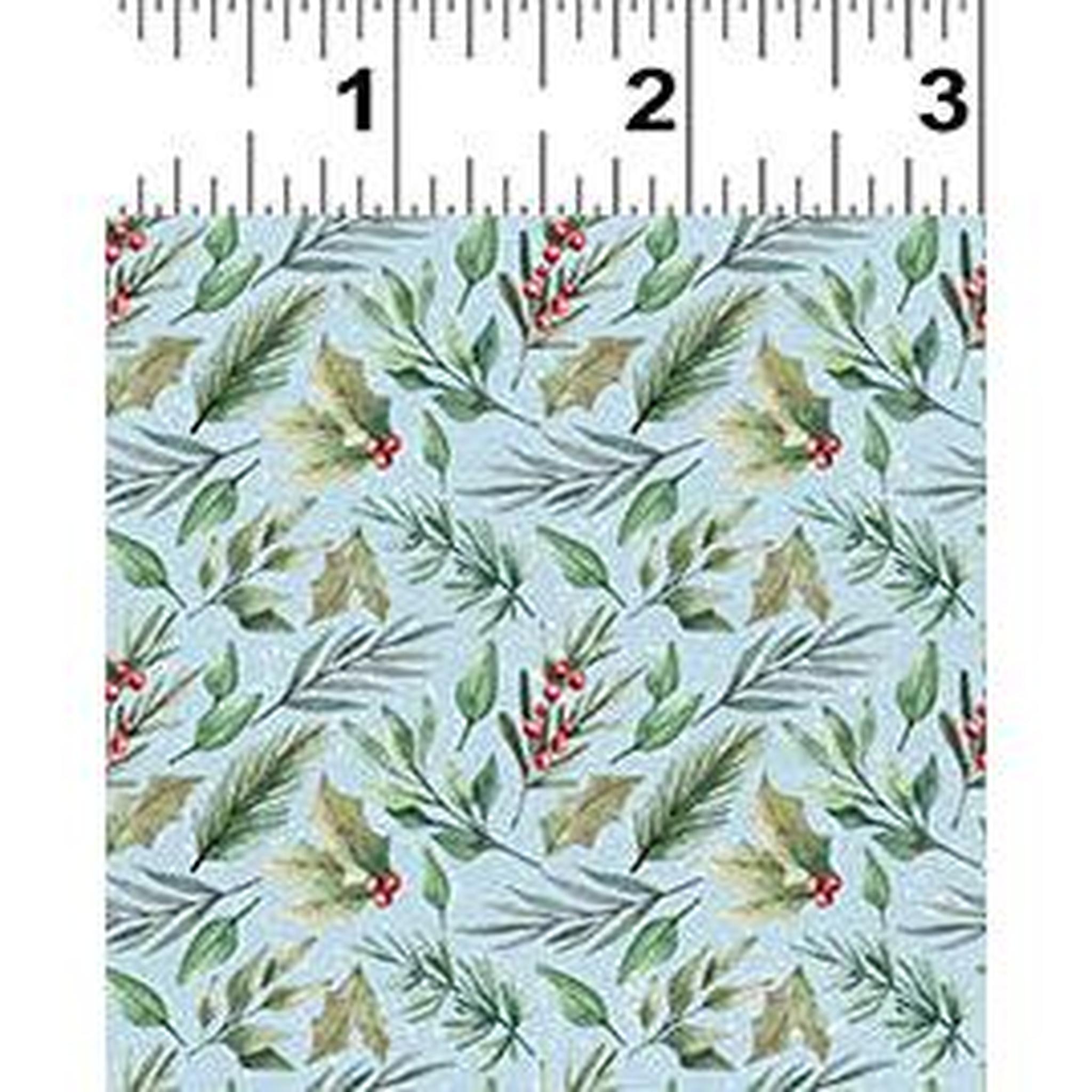 Quilt Minnesota 2026 Shop Hop Digital Foliage Light Denim