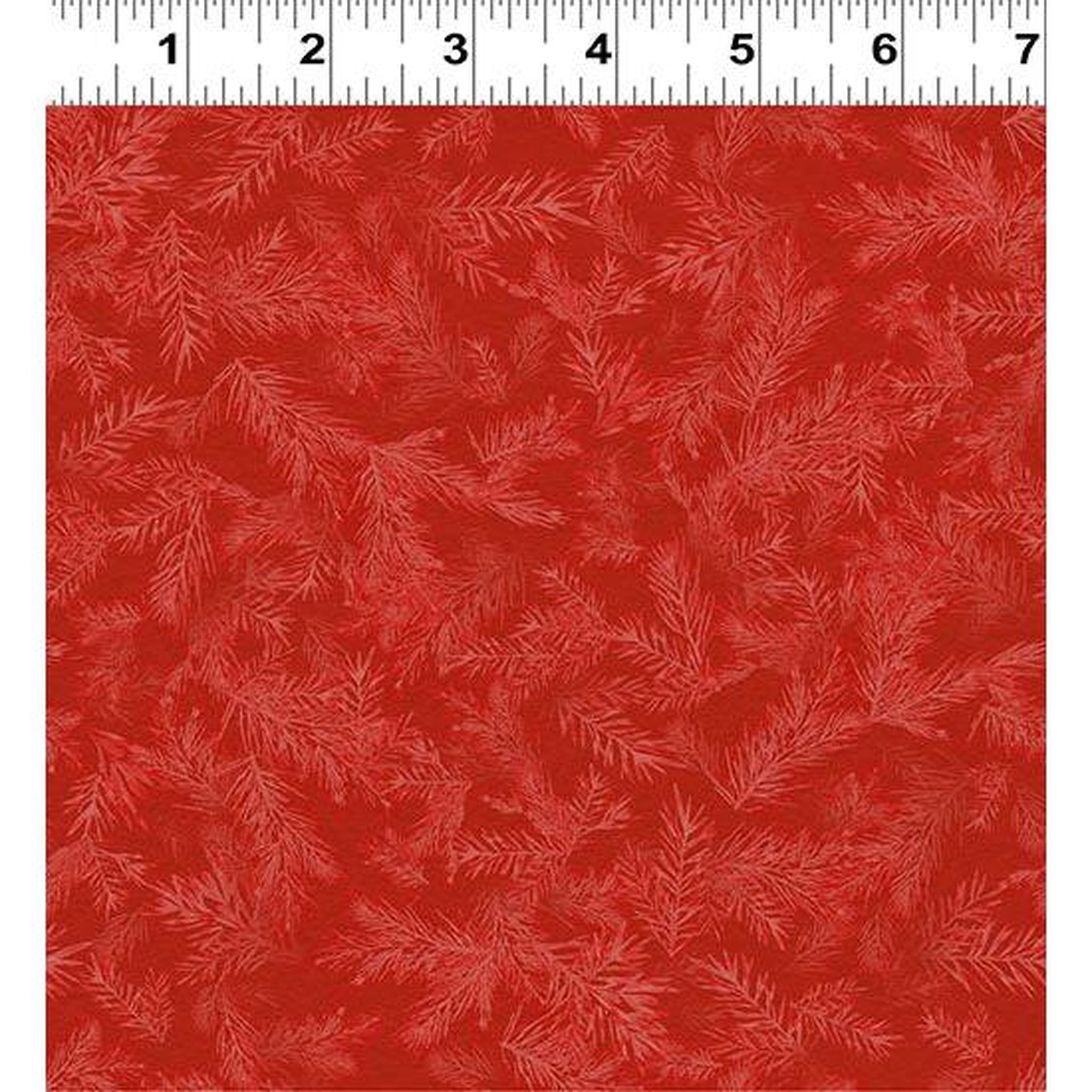 Quilt Minnesota 2026 Shop Hop Dig Tonal Branches Red