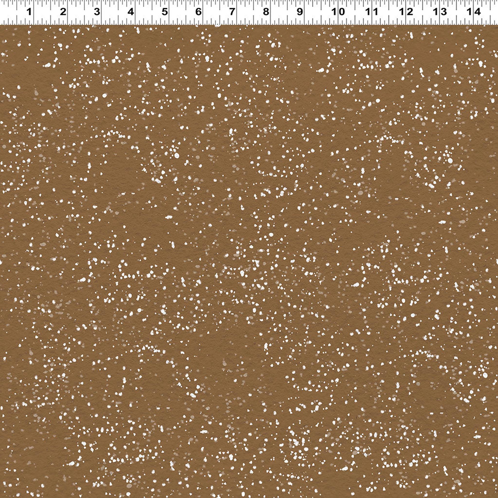 Quilt Minnesota 2026 Shop Hop Digital Snow Dot Brown