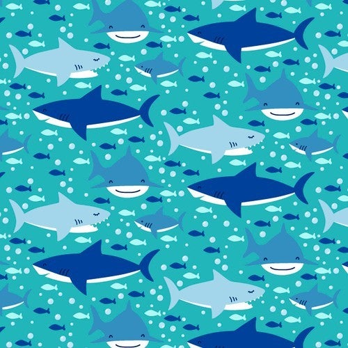 Comfy Flannel - Sharks