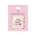 Woven Labels by Minki Kim - Your Friend Made This