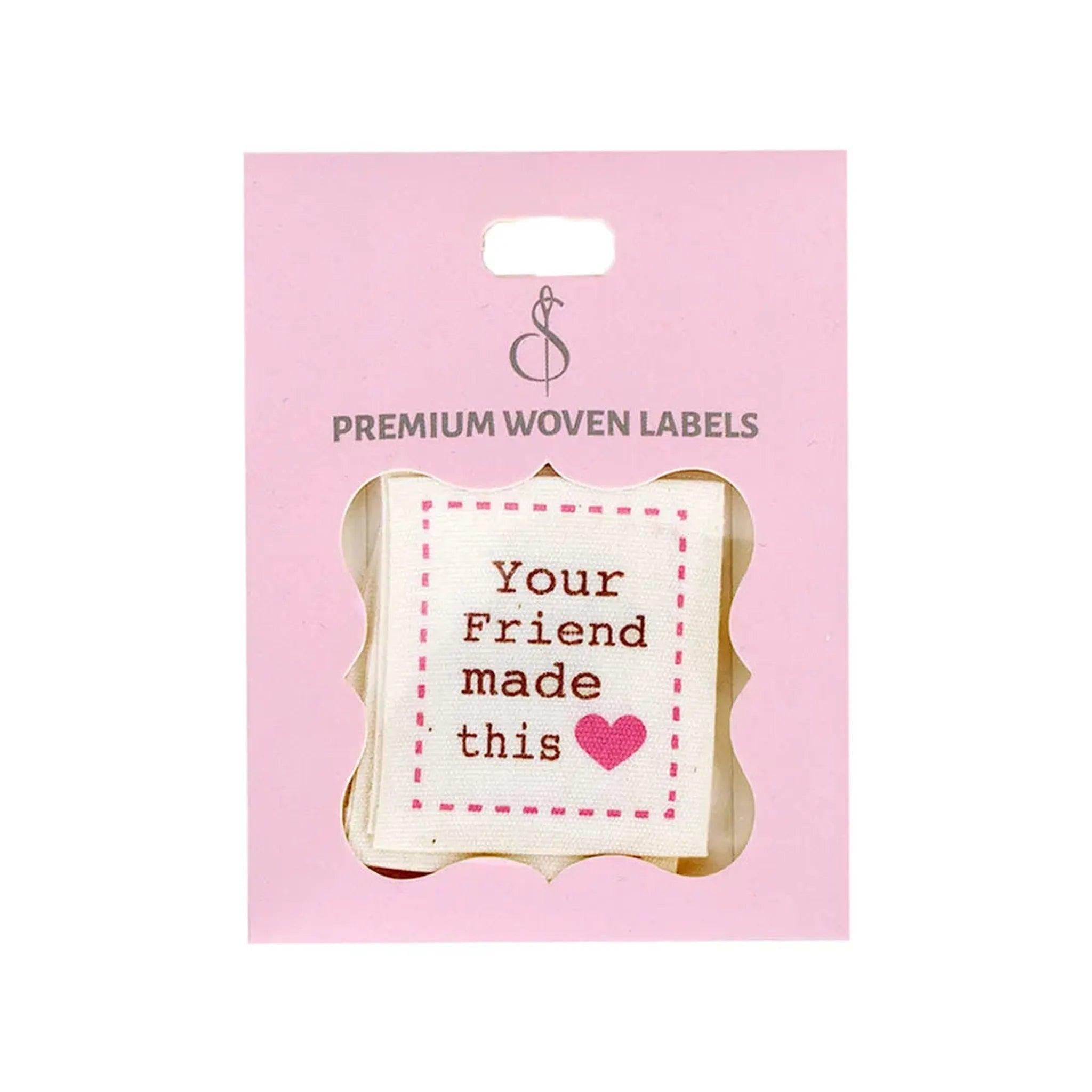 Woven Labels by Minki Kim - Your Friend Made This