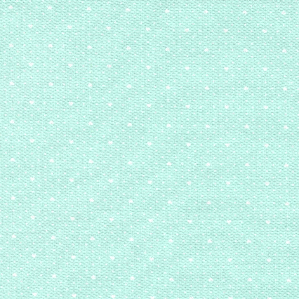 Lighthearted by Camille Roskelley Heart Dot Aqua