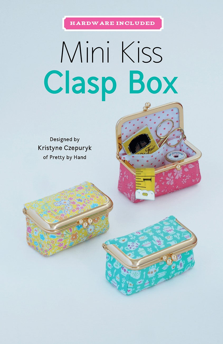 Mini Kiss Clasp Box Pattern by Zakka Workshop