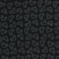 Zen Funk by Kathy Engle Hearts: Black & Grey