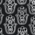 Zen Funk by Kathy Engle Peace Hand: Black