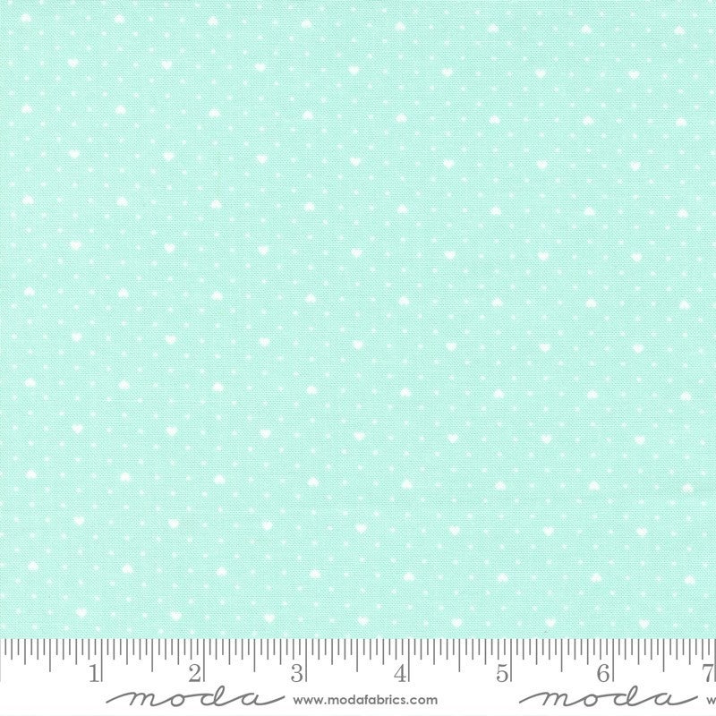 Lighthearted by Camille Roskelley Heart Dot Aqua