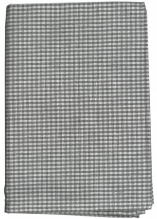 Dunroven House Tea Towel - Mini Check Grey/White
