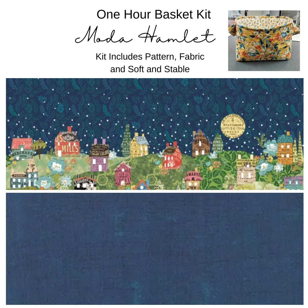 Kit:  One Hour Basket - Moda Hamlet