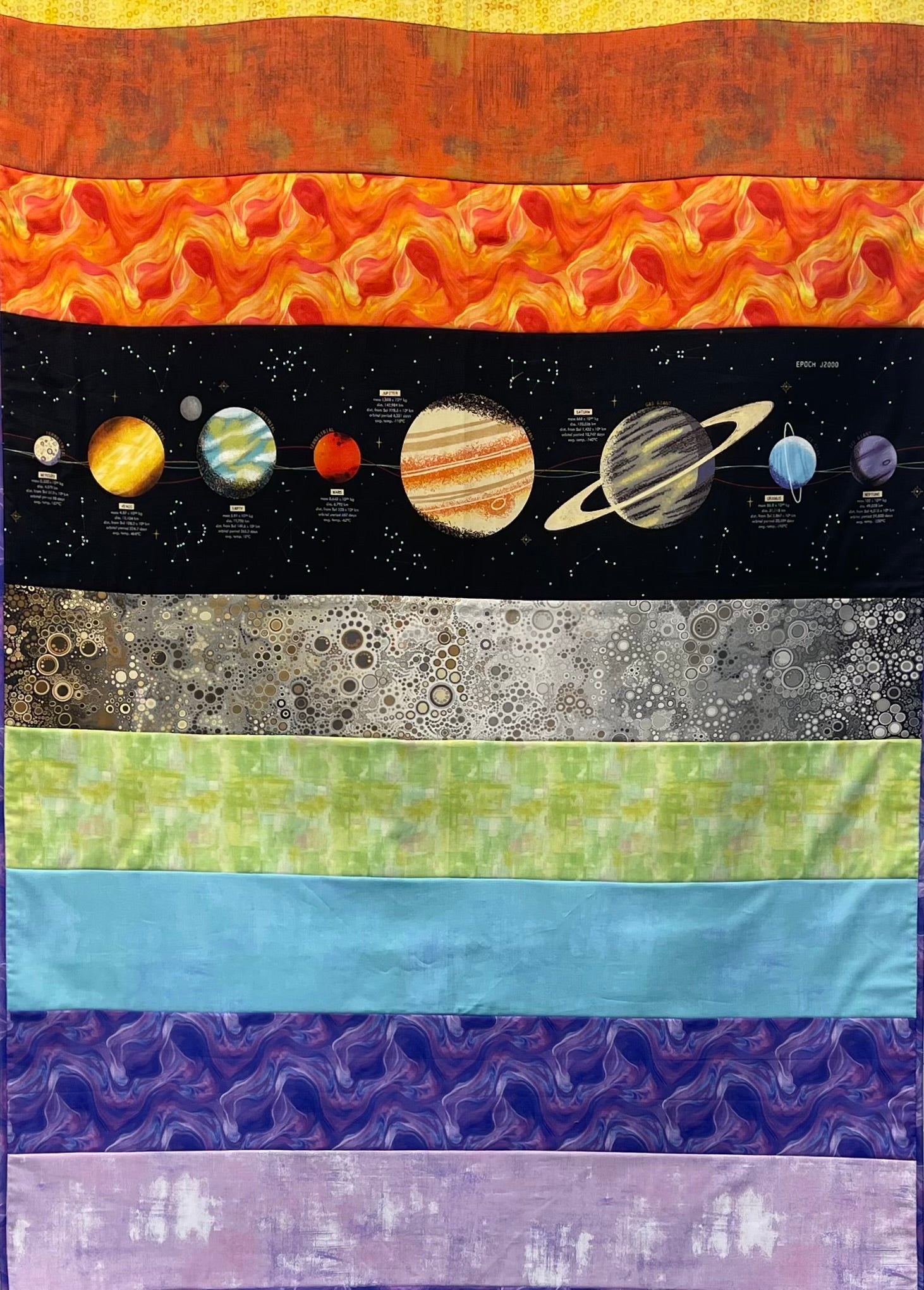 Kit: Outer Space by NASA Quilt (42" x 60")