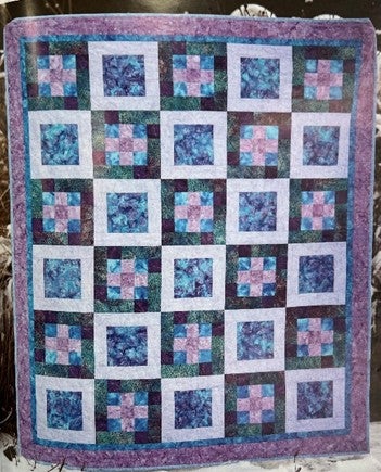 PREORDER Kit: Swirling Cloudy Waters Quilt - 2025 All MN Shop Hop