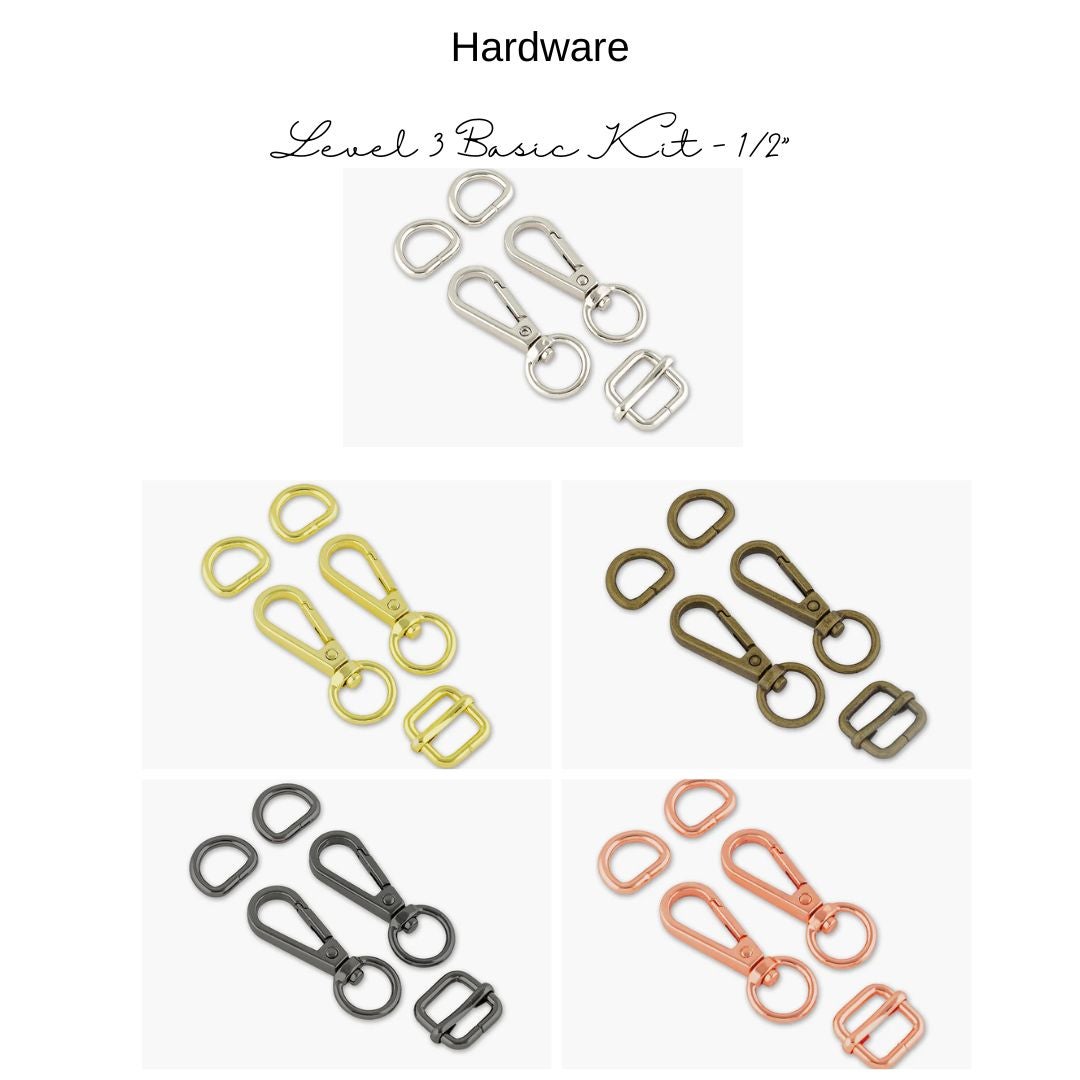 Hardware: Level 3 Basic 1/2 inch | Multiple Finishes