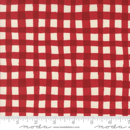 Emmitt and Ivy Gingham - Red