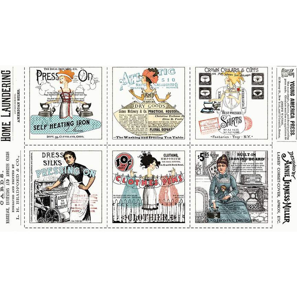 Riley Blake Press On: Large Patch Panel (24" x 43")