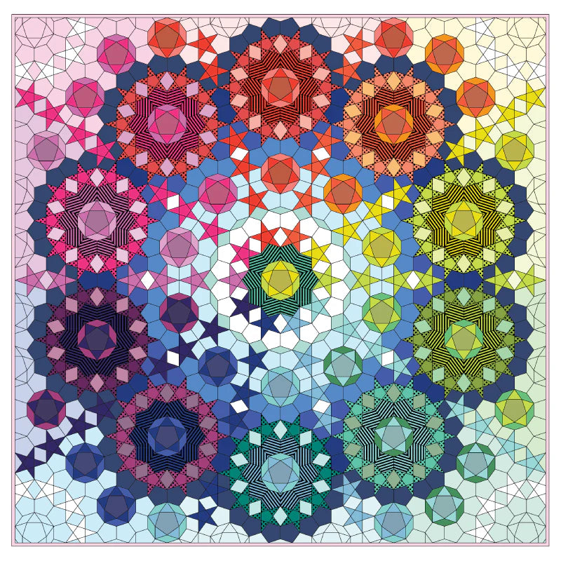 Tula Supernova Pattern and Paper Pieces