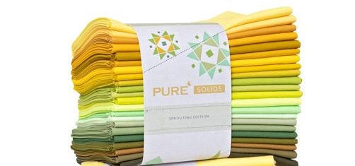 Fat Quarter Bundle (22) -AG Pure Solids - Sprouting